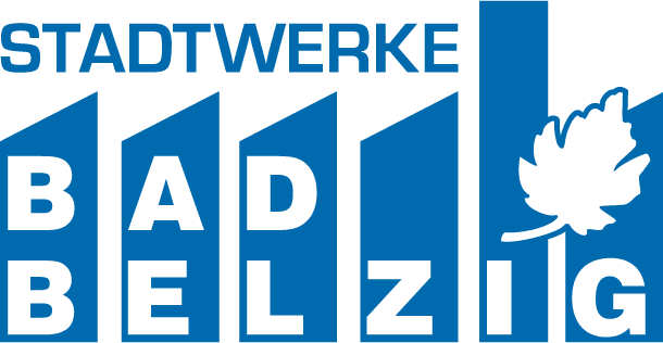 Logo der Stadtwerke Bad Belzig in blau